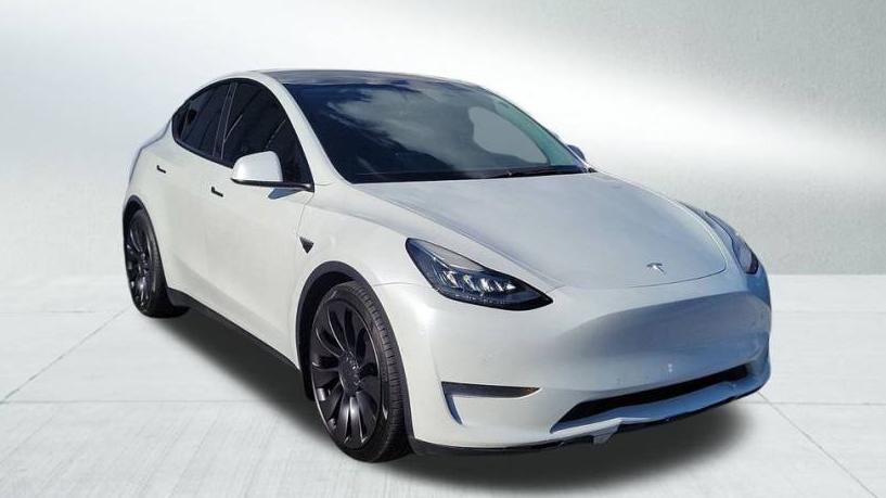 TESLA MODEL Y 2021 5YJYGDEF6MF083959 image